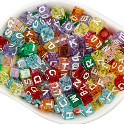 Acrylic Letter Beads
