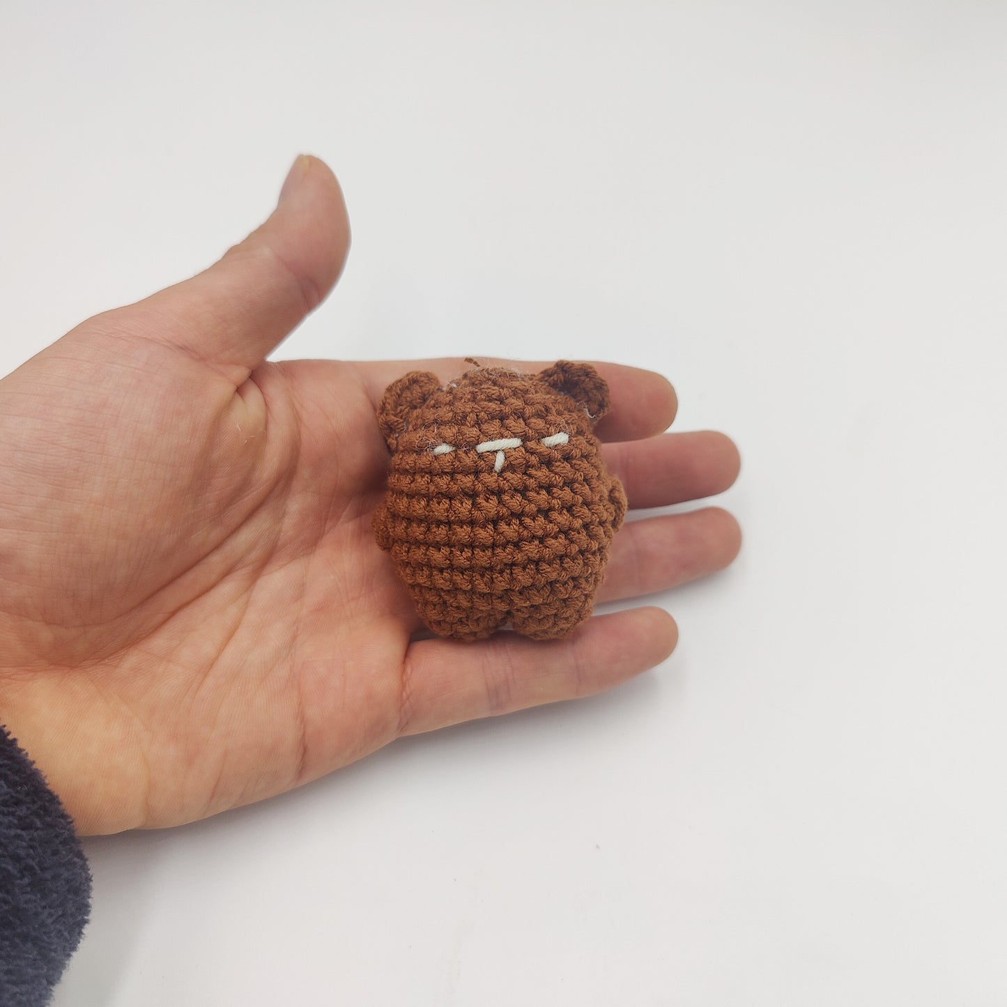 Cute Woven Bear Keychain