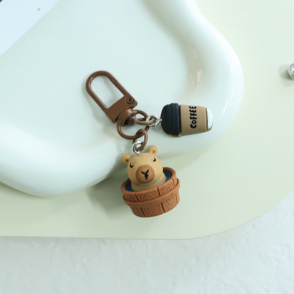 Capybara Keychain