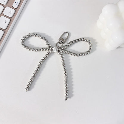 Pearl Bow Keychain