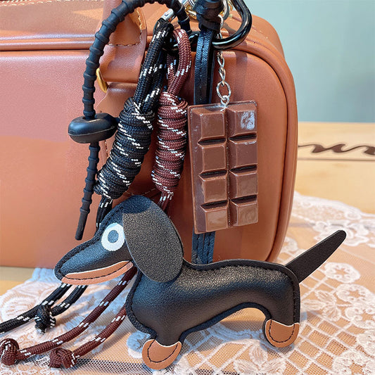 Dachshund Dog Keychain