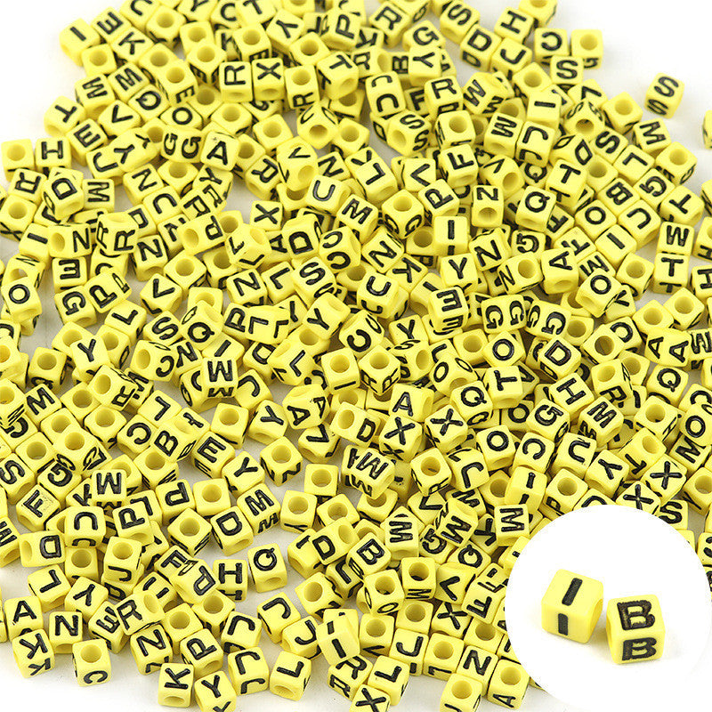 Acrylic Letter Beads