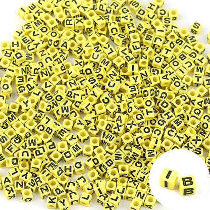 Acrylic Letter Beads