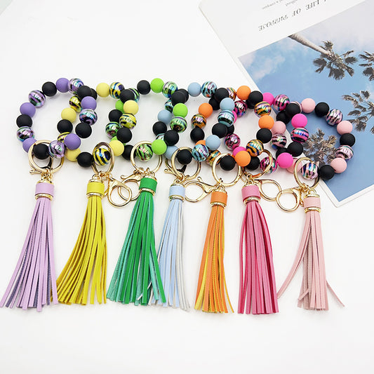 Handmade Beaded Wristlet