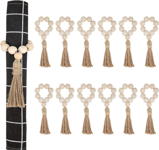 Handmade Home Wooden Bead Decorative String