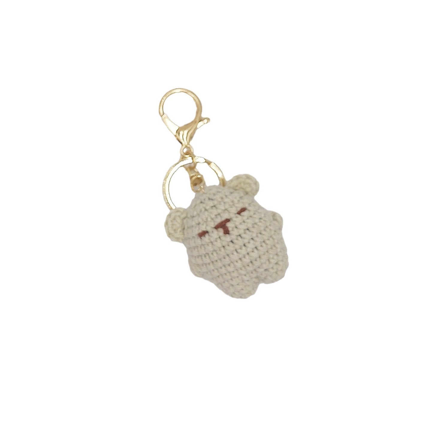 Cute Woven Bear Keychain