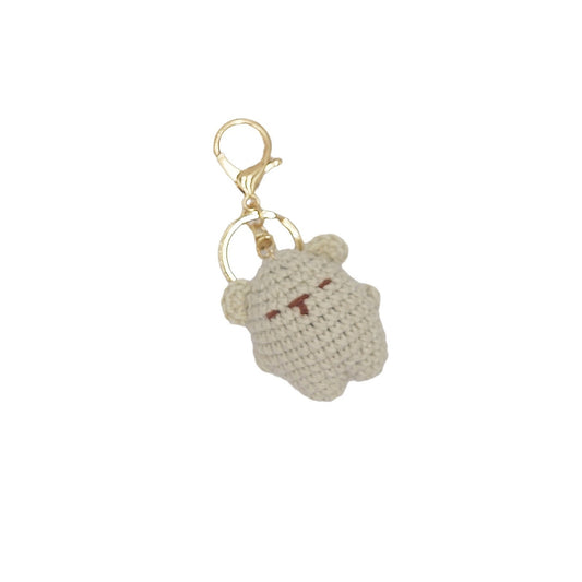 Cute Woven Bear Keychain