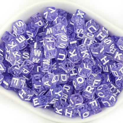 Acrylic Letter Beads