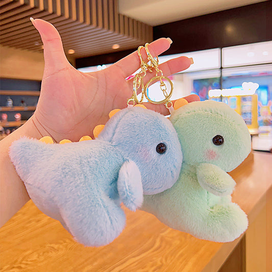 Cute Dinosaur Plush Keychain