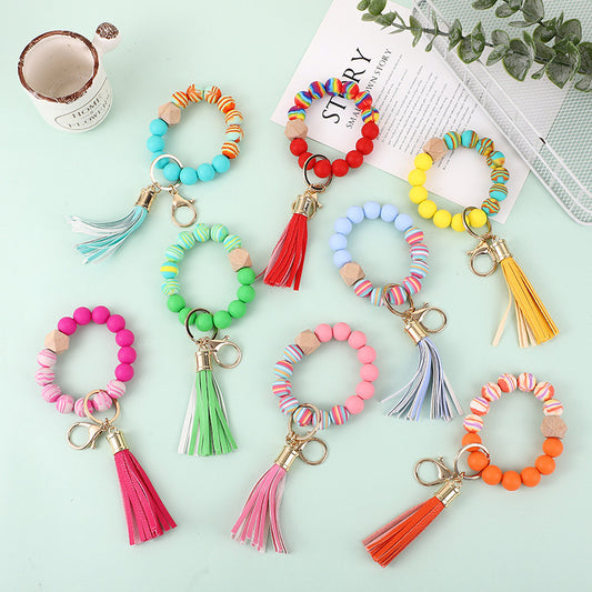 Silicone Bead Wristlet